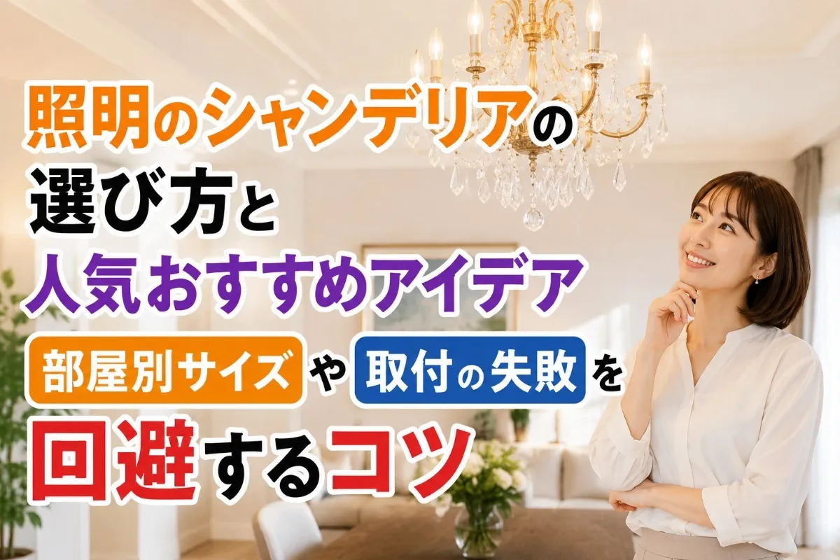 照明のシャンデリアの選び方と人気おすすめアイデアで部屋別サイズや取付の失敗を回避するコツ